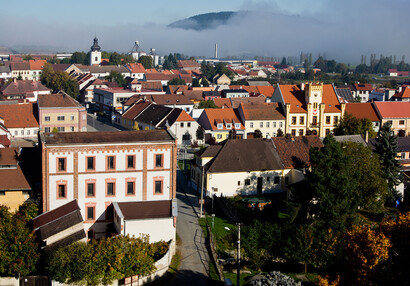 Město Švihov - Město z hradní věže